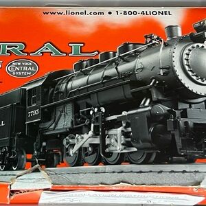 Lionel Black Steam Locomotive Model Train